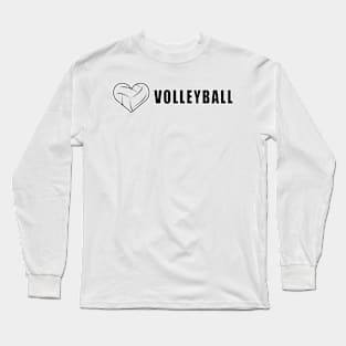 Love Volleyball Long Sleeve T-Shirt